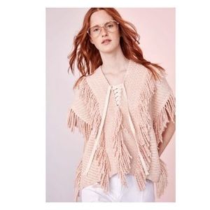 🌸 NWOT Ulla Johnson Fringe Sweater 🌸